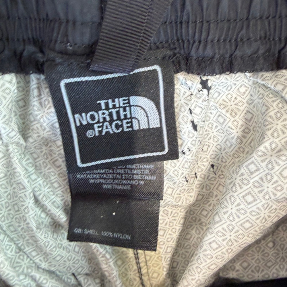 The North Face Rain Pants Womens Medium Black HyVent 2.5L Waterproof Hiking - Picture 6 of 8